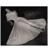 Alfred Eisenstaedt, Katharine Hepburn in Pleated Dress ('The Philadelphia Story'), 1939, Gelatin silver print
