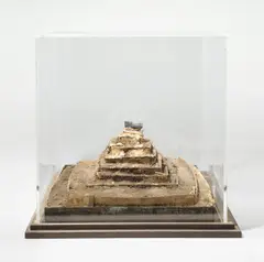 Dieter Roth, Überm Meer, 1969, Holz und Joghurt auf Gipsplatten
