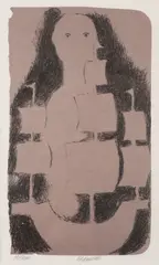 Series of 2 Prints by Vladimír Komárek, 1990s, lithography, paper, sold Sep 2025