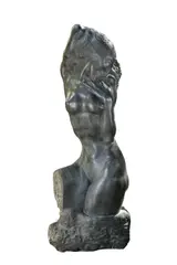Jaroslav Horejc, Dancer/Female Nude, 1909, patinated bronze