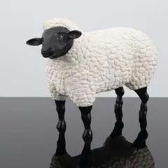 Stephen Huneck, Hand-Carved Sheep, Sculpture