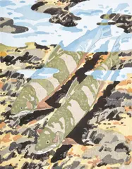 Neil Welliver, Untitled, Print