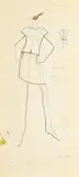 Untitled by Karl Lagerfeld, Drawing, sold Dec 2021