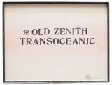 Edward Kienholz, For Old Zenith Transoceanic