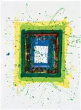 Untitled by Sam Francis, 1992, Color lithograph on Rives BFK paper, sold May 2014