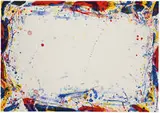 Damp by Sam Francis, 1969, 4-color lithograph on Rives BFK paper, sold May 2014