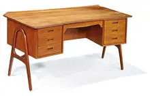 Svend Madsen, Desk, c. 1955, Sigurd Hansen Møbelfabrik