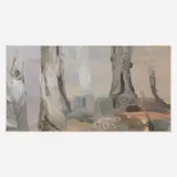 Walter Snelgrove, Club House, 1985, acrylic on canvas