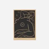 La Frégate by Henri Matisse, 1938, linocut on G. Maillol, sold May 2022