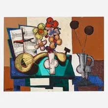 Claude Venard, Untitled, oil on canvas