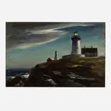 John Fulton Folinsbee, Pemaquid Light, oil on Masonite