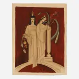 Alice Szegedy, Untitled, 1935, watercolor on illustration board