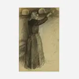 Albert Henry Krehbiel, Untitled, c. 1910, charcoal on paper