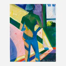 Roland Petersen, Untitled, 1985, gouache and pastel on paper