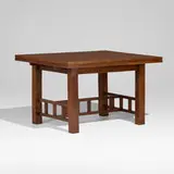 attribution Francis Jourdain, Dining table, c. 1915, mahogany