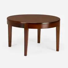 Dining table by Francis Jourdain, c. 1913, mahogany, sold May 2025