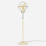 San Giorgio, Zodiaco standing fan, c. 1955, enameled steel and aluminum, chrome-plated steel, plastic