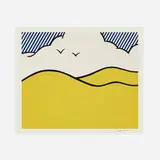 Roy Lichtenstein, Guild Hall East Hampton poster, 1980, screenprint on paper