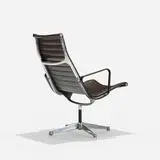 Charles and Ray Eames, Aluminum Group lounge chair, 1958, cast aluminum, vinyl, enameled aluminum, plastic