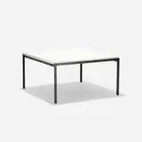 Florence Knoll, T Angle coffee table, 1952, enameled steel, laminate