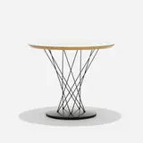 Isamu Noguchi, child's table, model 87, 1953, laminated plywood, enameled steel