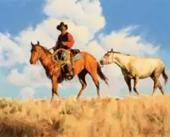 Rick McCollum, Morning on the Rim, Oil on canvas