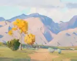 Russell Case, November Shadows, Oil on canvas
