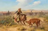 Joe Beeler, A Top Horse, Oil on board