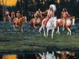 David Mann, Where Spirits Dwell, Oil on canvas