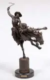 Harry Jackson, Two Champs II, Bronze, cast number AMIII