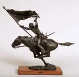 Harry Jackson, Flag Bearer, Bronze, cast number TF30