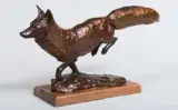 Bob Kuhn, Winter Chase, Bronze, cast number 14/20