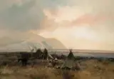 Michael Coleman, Indian Camp in the Bitterroot Mountains