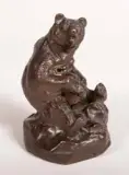 Charles Russell, Bear with Jug, Bronze