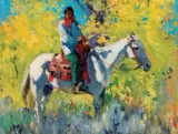 Bert Geer Phillips, Ride Through the Aspens