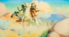 Gerard Gerard Delano, Ambushed, Oil on canvas