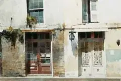 Dean Mitchell, Fragile French Quarter, Watercolor