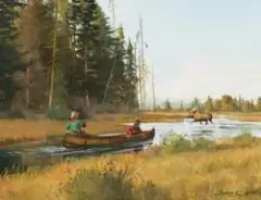 Brett Smith, The Intruders, Oil o canvas