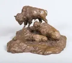 Clark Bronson, Uninvited Guest, Bronze, cast number 47/50