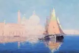 Venice by Sydney Laurence, Oil on canvas, sold Apr 2017