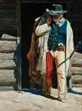 Charles Schridde, Locked and Loaded, Oil on canvas