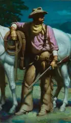 William George, The Mosquito Hours, Oil on canvas