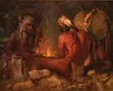 Buck McCain, The Oracle, Oil on canvas