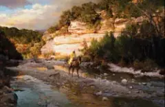 Dawns Early Light by James Robinson, Oil on canvas, sold Apr 2018