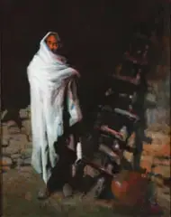 Day’s End by Buck McCain, Oil on canvas, sold Apr 2018