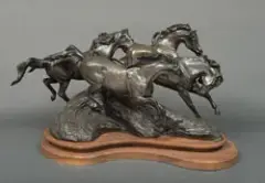 Come Forth a Dream by Veryl Goodnight, Bronze, cast number 16/25, sold Apr 2018