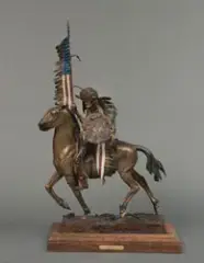 Old Glory by Dave McGary, Bronze, cast number AC/30, sold Apr 2018