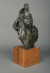 Matachine by George Carlson, Bronze, cast number 20/21, sold Apr 2018