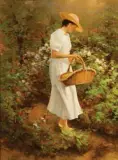 David Griffin, Morning Rose, Oil on canvas