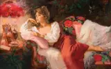Howard Rogers, Fond Memories, Oil on canvas